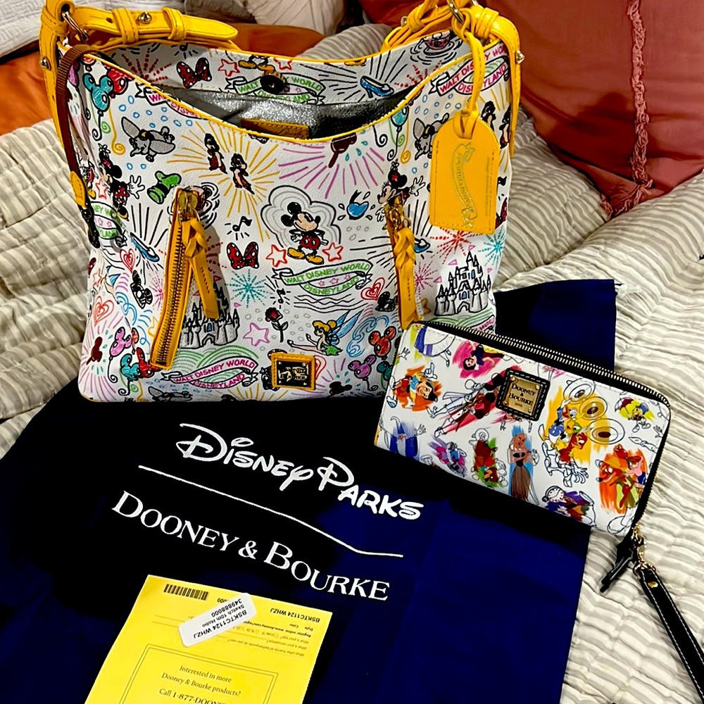 Authentic Dooney Disney parks 10th anniversary Bag